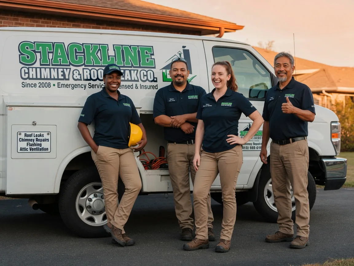 Chimney flashing repair company in Leasburg, MO